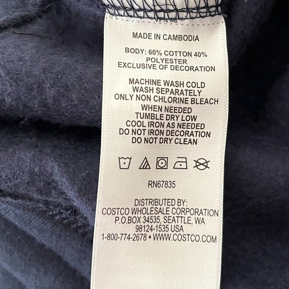Men's Nautica Navy Blue Sweatpants with Pockets Size Small - Picture 5 of 5